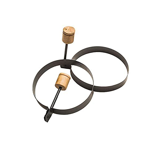 Outdoor Griddle Breakfast Kit with Pancake Dispenser, Bacon Press & Egg Rings - 4 Piece Set