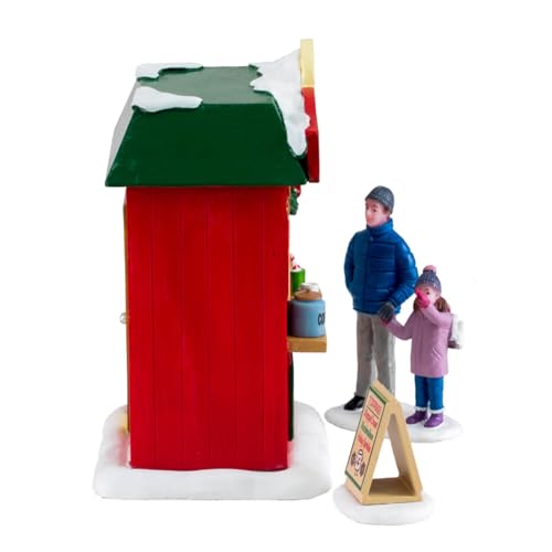 Lemax Cocoa Corner Set of 3 – Holiday Village Accessory
