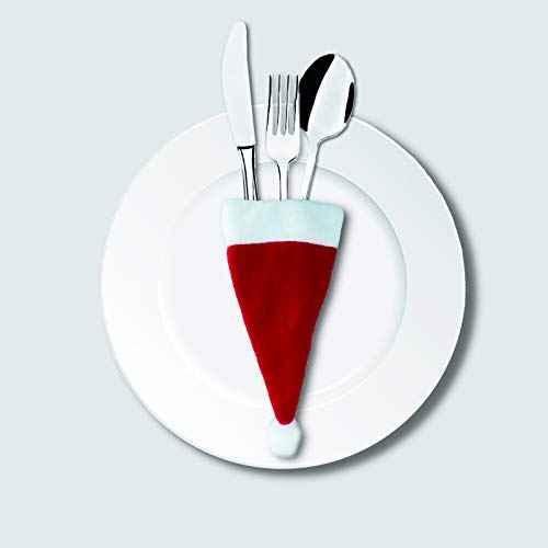 Mini Santa Hats, Cup Bottle Covers, Silverware Holders for Crafts