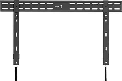 Fixed Wall Mount for 37-70 Inch TVs - Ultra Slim Low Profile Black - Supports up to 66 lbs - VESA 200x200 to 800x400 - Variation: Black (002) / 37-70 Inch