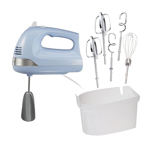 Hamilton Beach 6-Speed Electric Hand Mixer with Easy Clean Beaters - Blue, 275W Power