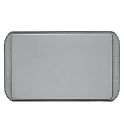 Farberware Nonstick Bakeware Set, Nonstick Cookie Sheets / Baking Sheets - 2 Piece, Gray