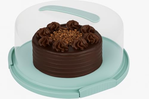 JOEY'Z Extra Large 13-Inch Cake Carrier with Lockable Lid & Handle