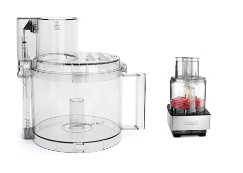 Cuisinart 14-Cup Food Processor Work Bowl & Lid Replacement Set