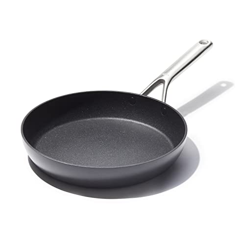 10-Inch Ceramic Non-Stick Frying Pan Skillet - Hard-Anodized, Induction Suitable, Diamond Reinforced Coating, Oven & Dishwasher Safe - Variation of THIS listing