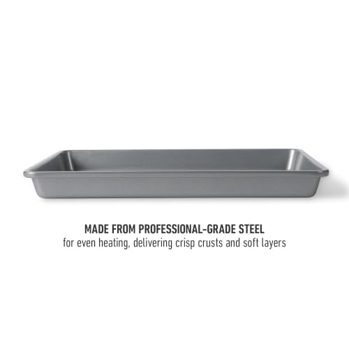 10-Piece Nonstick Bakeware Set with Steel Core and PFOA-Free Coating