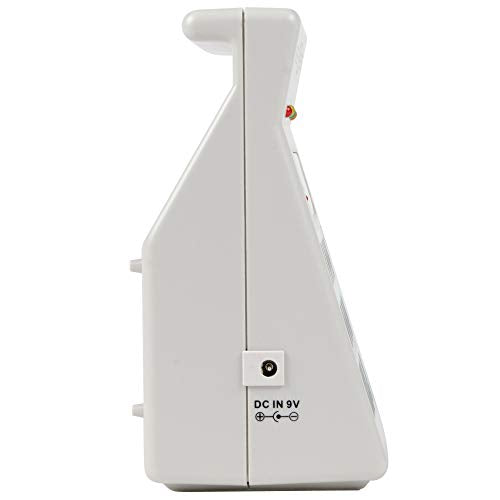 Commercial Kitchen 4 Channel Countdown Timer Water Resistant - White, 7-inch
