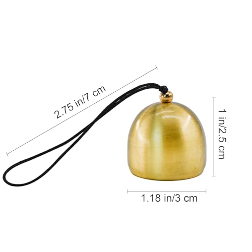 4pcs Decorative Jingle Bells for Christmas Wind Chimes, Fengshui Home Decor & Garden Ornaments