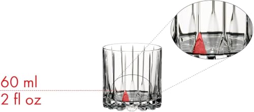 Riedel DSG Rocks Glass Set of 4, 10 oz Cocktail & Spirits Glassware