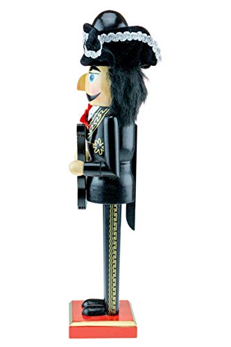 Mariachi 14 Inch Traditional Wooden Nutcracker - Clever Creations