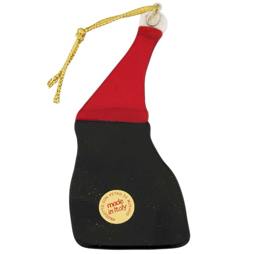 Murano Glass Penguin Christmas Ornament Handmade in Italy