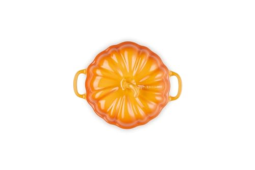 Le Creuset 12oz Persimmon Pumpkin Cocotte - Stoneware Mini Casserole
