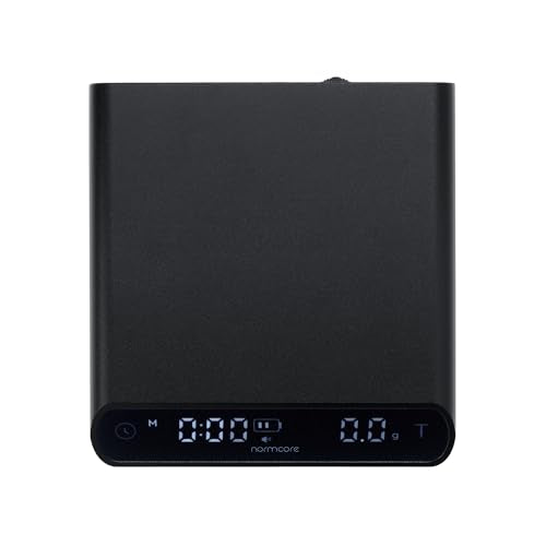Normcore Pocket Coffee Scale V3 Black - Precise Drip & Espresso Barista Scale
