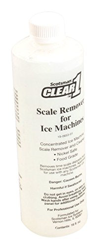 Scotsman OEM 16oz Clear1 Ice Machine Cleaner - Safe & Reliable Descaler