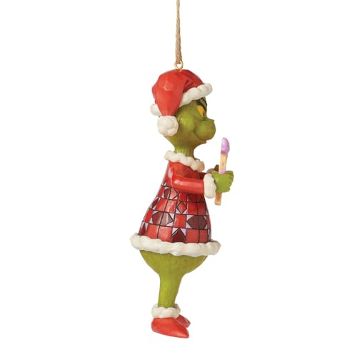 Grinch Christmas Ornament by Jim Shore – Enesco Hand Painted Hanging Decor, 5 Inch