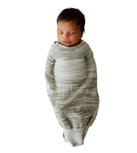 Baby Sleep Sack with Sleeveless Design - 6-12 lbs Grey Swaddelini