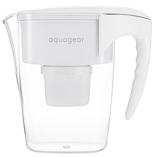 Aquagear Water Filter Pitcher – Lead, Chlorine, PFOA/PFOS,