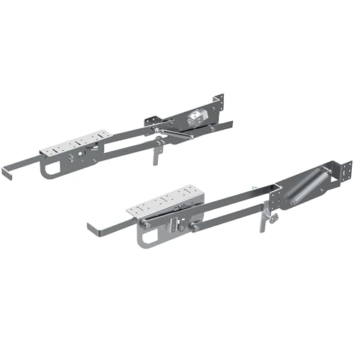 Kitchen Appliance Lift Brackets - Heavy Duty Adjustable Shelf Supports