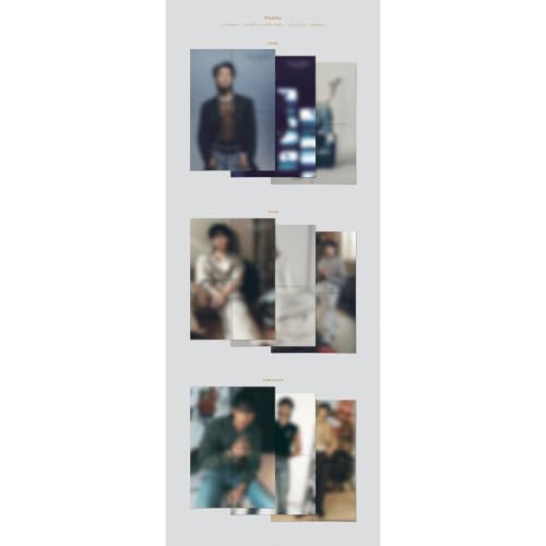 K-Pop BTS Jungkook Golden 1st Solo Album Set with Photobook CD Poster