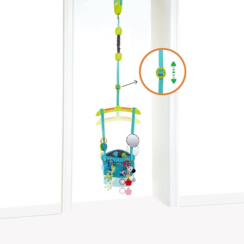 Bounce 'n Spring Deluxe Baby Door Jumper - Adjustable Strap, For 6 Months+