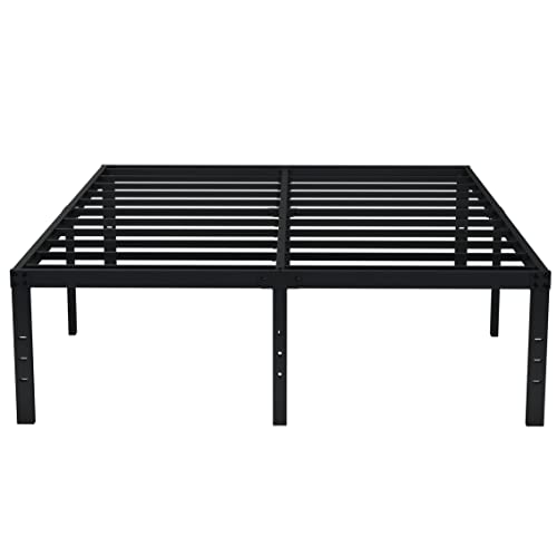California King Bed Frame 18 Inch Tall with Large Storage Space - EMODA Variation