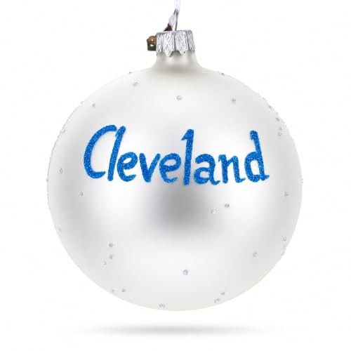 BestPysanky 4-Inch Ukrainian Glass Ornament – Hand-Painted, Gift Box
