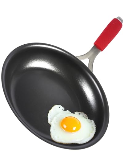 Agerma 10 Inch Nonstick Frying Pan with Detachable Handle, Reinforced Coating, Oven & Dishwasher Safe