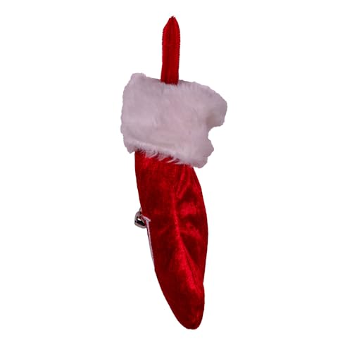 Kurt Adler Monogrammed Red Velvet Mini Stocking - Holiday Decor