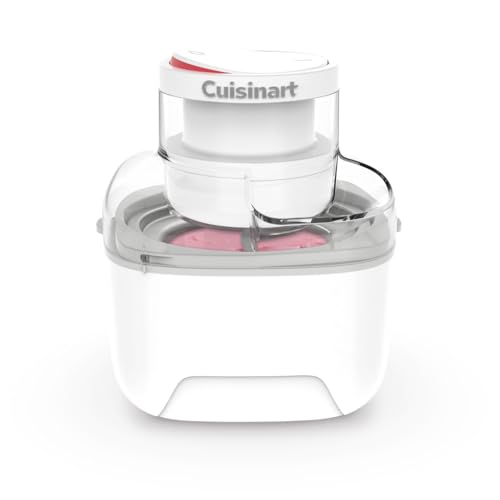 Cuisinart 1 Pint Wonder Ice Cream Maker - White, Compact, Fast