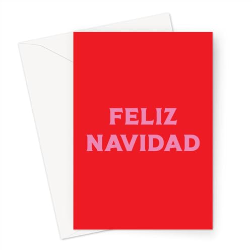 Feliz Navidad Christmas Card by Lemon Loco - Funny Animal Joke Greeting Card for Friends & Family