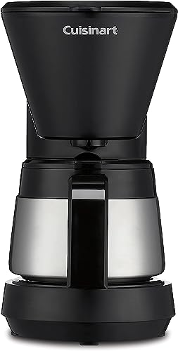 Cuisinart 5-Cup Coffee Maker with Stainless Steel Carafe, Machine
