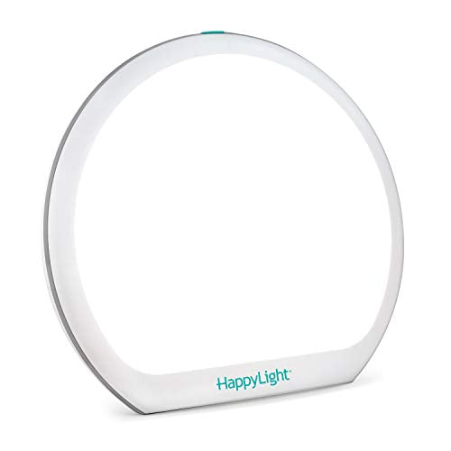 UV-Free Light Therapy Lamp with 10,000 Lux, Full Spectrum LED, Adjustable Brightness