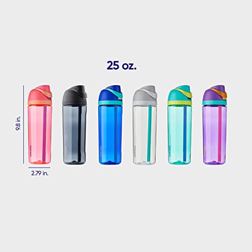 Owala FreeSip Tritan Water Bottle 25 oz - Very Dark | Leakproof, BPA-Free