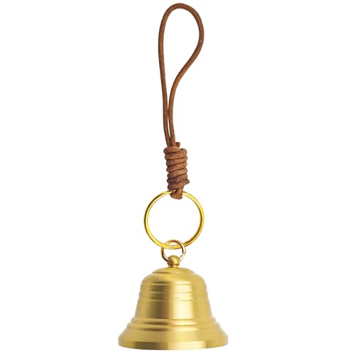 Brass Hanging Bell for Door Knob, Christmas Bells of Brass Bells, Decoration Vintage Hanging Bell for Home, Christmas, Garden Decoration