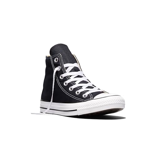 Converse Unisex Chuck Taylor All Star High Top Sneakers - Black, 12 Women / 10 Men