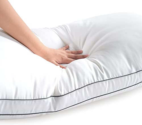 LANE LINEN Standard Size Bed Pillows for Sleeping, Set of 4, 20x26 -