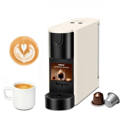 CHULUX Creamy Espresso Machine for Nespresso Original Pods Compact & Fast Brewing