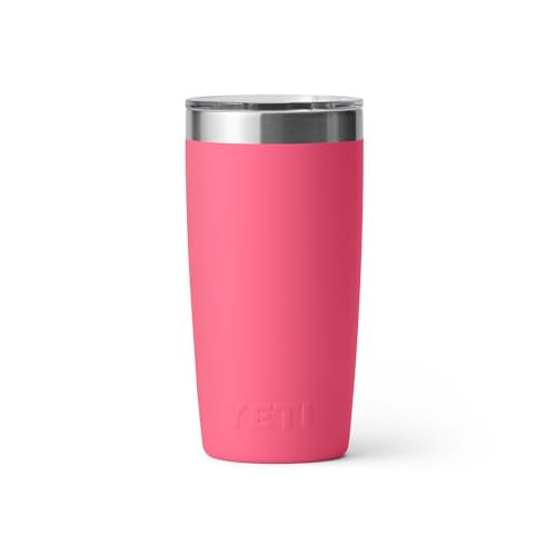 YETI Rambler 10 oz Tumbler Tropical Pink - Stainless Steel Insulated Cup with MagSlider Lid