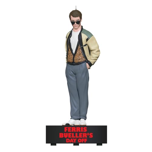 Ferris Bueller Hallmark Keepsake Christmas Ornament with Sound - 2026