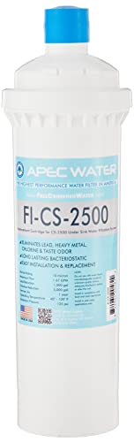 APEC Water FI-CS-2500 Replacement Filter 15 x 3.5 Inches for CS-2500 System