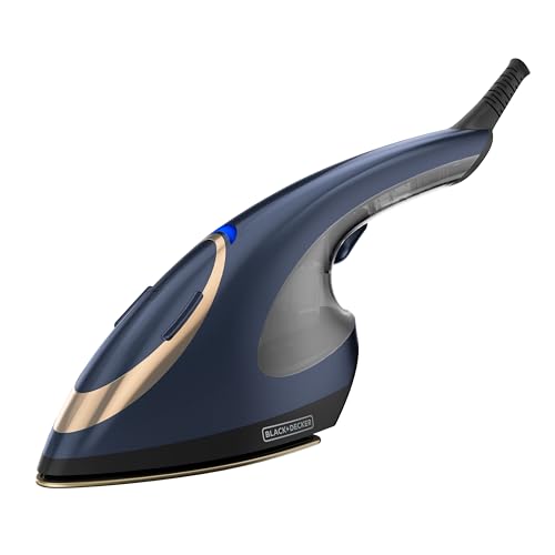 BLACK+DECKER Medium Press & Steam 2-in-1 Iron & Garment Steamer