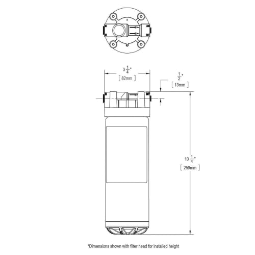 Water Filter Replacement for Residential WaterSentry ERF750 - Elkay Certified