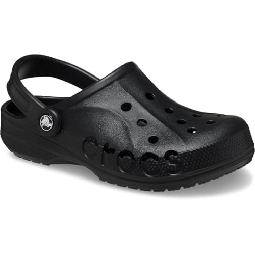 Crocs Baya Unisex Clogs - Black, 14 Women / 12 Men Variation