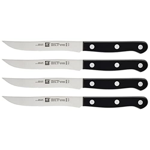 Zwilling Twin Gourmet Steak Knives Set of 4, Friodur Ice Hardened