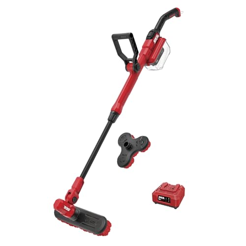 Skil PWR CORE 20V Cordless Power Scrubber Kit with Water-Resistant Battery and Multiple Brushes