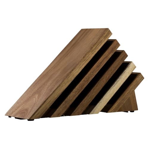 Messermeister Next Level Magnetic Knife Block, Acacia - Modern &