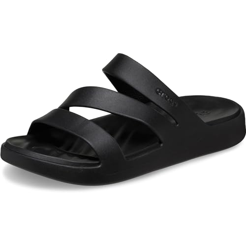 Crocs Women's Getaway Strappy Platform Sandals - Black, Size 7