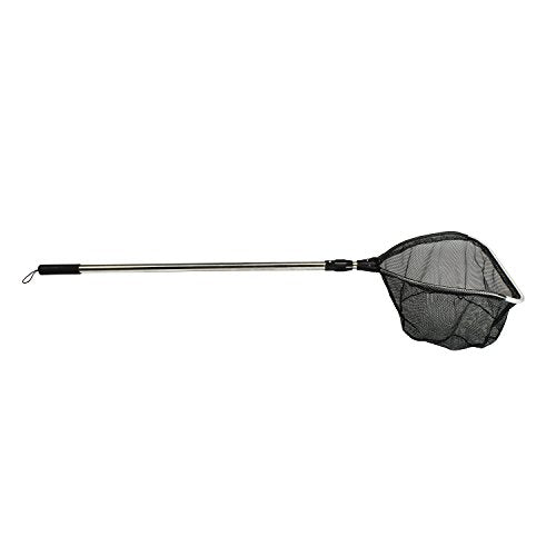 Heavy-Duty Pond Fish Net with Extendable Handle - Safe Koi & Fish Debris Skimming