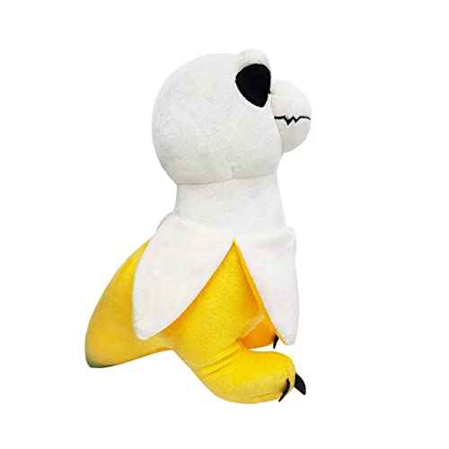 Banana Dinosaur Plush, Bananasaurus Rex Stuffed Animal CuteT-Rex Pillow Funny weirdFruit Plushie The for Dinosaur Lovers Figures Birthday for Kids Girls and Boys 10inch