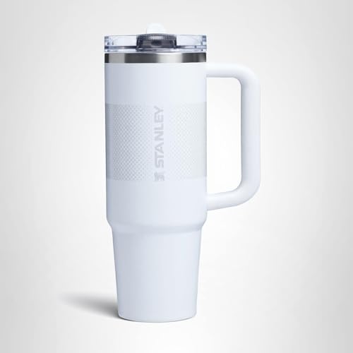 STANLEY Quencher ProTour Flip Straw Tumbler with Leakproof Lid 64 oz | Built-In Straw and Handle | Large Capacity for Travel & Sports | Insulated Stainless Steel Cup | BPA-Free | Frost Fade